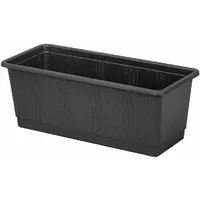 Geli Pflanzkübel Blumenkasten Standard anthrazit 40 cm