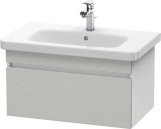 Duravit DuraStyle Waschtischunterbau wandhängend Betongrau & Weiß Matt 730x448x398 mm - DS638100718 DS638100718