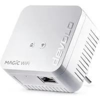 DEVOLO Magic 1 WiFi mini Reichweitenverstärker, Powerline WLAN Verstärker 1x Erweiterungsadapter