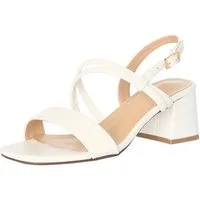 Salinyang Sommerliche Damen Sandaletten mit Blockabsatz & Riemchen Sandalette