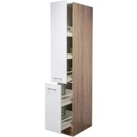 Flex-Well Apothekerschrank Samoa (B x H x T) 30 x 200 x 57 cm, mit 5 Ablagen