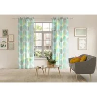OTTO home Gardine BELEM (1 St), Ösen, transparent, Polyester, 1 Schal, Polyester, Kreise