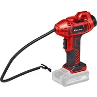 Einhell Akku-Handkompressor CE-CC 18 Li-Solo, max. 11 bar, Set, 5-tlg., Inklusive 3-teiligem Adapter-Set, ohne Akku, ohne Ladegerät