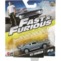 Mattel® Modellauto Fast & Furious - F8 Ice Charger - Modellauto 1:64