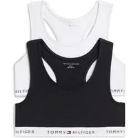 Tommy Hilfiger Underwear Bralette 2PK (2-tlg) Racerback-Bralettes mit Tommy-Logos