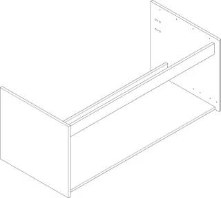Hansgrohe Korpus XELU Q WXTS118 we hgl , 87285000 87285000