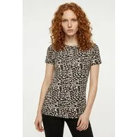 ONLY Kurzarmshirt ONLBERA BACK LACE UP S/S TOP JRS NOOS
