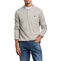 Polo Ralph Lauren Longsleeve Herren Featherweight Mesh Henley Shirt Sofortige Authentifizierung über das Ralph Lauren-System möglich