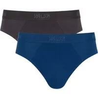 sloggi Slip SLG Base (2er Pack) ohne Eingriff, modern, Logobund, Cotton-Mix