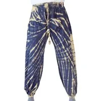 BUDDHA arts&more Haremshose Gebatikte Ballonhose aus Nepal Handarbeit Gebatikt