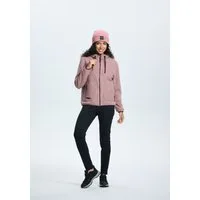 Icepeak Strickfleecejacke ICEPEAK AALET mit fester Kapuze, aus Polyester