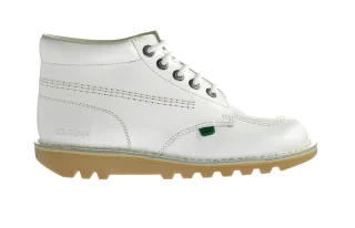 Kicker Kicks Hi Core Womens White Stiefel