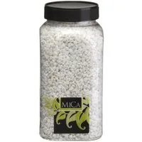 Mica Decorations Dekosteine Mica Decorations Dekoration Granulat weiß 650 ml 1