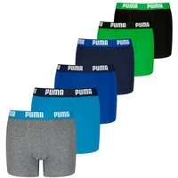PUMA Boxershorts PUMA BOYS EVERYDAY BASIC BOXERS 6P ECOM (Spar-Pack, 6er-Pack)