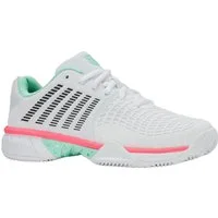 K-Swiss Performance Express Light 3 Clay/Sandplatz weiss/mint/pink Damen Tennisschuh
