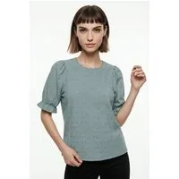 ONLY Kurzarmshirt ONLNEW SMILLA LIFE S/S PUFF TOP JRS