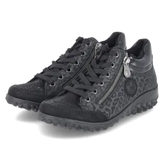 Rieker Halbschuhe  Schwarz - Gr. 36 -  Textil