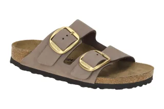 Birkenstock 1030528 ARIZONA BIG BUCKLE Damen Pantoletten lila faded purple mi...