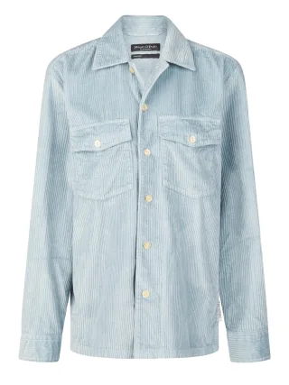 Marc OPolo Casual - Overshirt with camp collar, buttone - Gr. - XXL