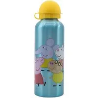 Peppa Pig Trinkflasche Distorsion Aluminium Trinkflasche 530 ml – Ideal für Fans
