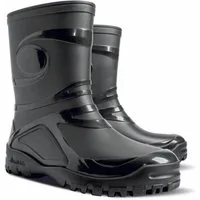 Demar DEMAR Young 2 Jugend Gummistiefel Regensteifel Gartenstiefel Schwarz Gummistiefel