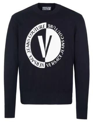 Versace Jeans Couture Pullover schwarz