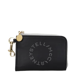 Stella McCartney schwarze Lederbörse