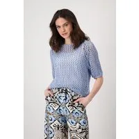 Monari Strickpullover aus Ajourstrick
