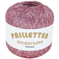 NOGA EFFEKTGARN GmbH Pailletten Beilaufgarn auf 25 Gramm Knäuel Effektgarn