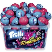 TROLLI Süßigkeit, Trolli Flavor Bomb Saure Glühwürmchen Flavor 60 Stück Packung 1128g
