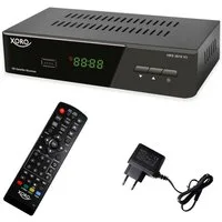 Xoro Digitaler DVB-S2-Receiver HRS2610, Einkabeltauglich, USB, LAN SAT-Receiver (HD‑Sat‑Receiver mit USB‑Mediaplayer, 1080p und Unicable‑Support)