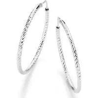 Firetti Paar Creolen Schmuck Geschenk Silber 925 Ohrringe glänzend