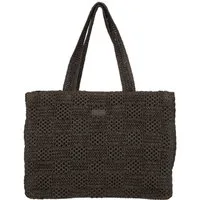 Enrico Benetti Strandtasche Badetasche mit Reißverschluss Damen Herren (Shopper, groß), in schöner Bastoptik