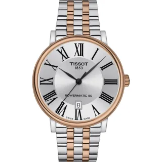 Tissot Carson Premium Powermatic 80 Herren Multifunktionsuhr T1224072203300