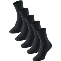 Schiesser Socken Bluebird (5-Paar, 5 Paar) mit druckfreiem Bund