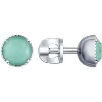 Secretforyou Ohrstecker-Set Ohrstecker Ohrringe Sterlingsilber Kristall Echtschmuck