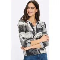 heine T-Shirt Shirtbluse Langarm