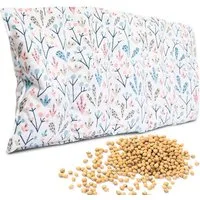 Amilian Kirschkernkissen für Mikrowelle - Kirschkernkissen Nacken Schulter - 55x20 cm, Wärmekompresse - Wärmekissen - Kältekissen, Wärmekompresse, Füllung: 100% Kirschkerne - Bezug: 100% Baumwolle