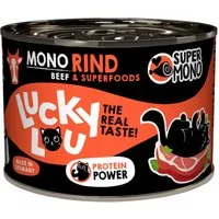Lucky Lou SuperMono Rind, für: Katzen, Getreidefrei