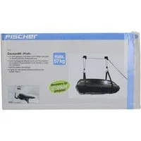 FISCHER Fahrrad Fahrradständer FISCHER FAHRRAD 50387 Deckenlift Anzahl Einstellplätze=1 Schwarz