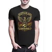 Urban Backwoods Print-Shirt Ein Ziel Deutschland Herren T-Shirt Adler Elf Berlin Germany (1-tlg) Mannschaft Fußball WM Soccer