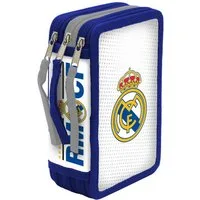 Real Madrid Federmäppchen Real Madrid Federmäppchen 3 Etagen mit Inhalt