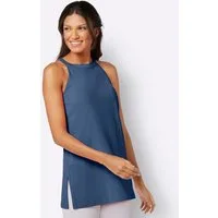 Sieh an! Shirttop Longtop Ärmellos