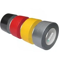Scorprotect® Klebeband 4 farbige stark klebende Gewebeklebebänder auf Rolle 48 mm x 50