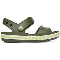 Crocs Crocs Mädchen Sandalen Crocs-BAYABAND SANDAL T 211055-309 Grün Grün Sandale