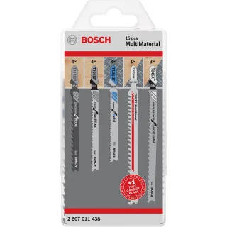 Bosch PRO JSB, Multi Material-Pack, 15-teilig - 2607011438