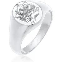 Elli Siegelring Siegelring Damen Rose 925er Silber