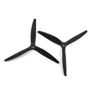 2 Pair HQPROP E-6x9x3 6 Inch 9 Pitch 3 Blades Glass Fiber Reinforced Nylon Props Propeller CW CCW for RC Airplane