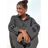 Elbsand Kapuzenpullover mit Logostickerei, Loungewear
