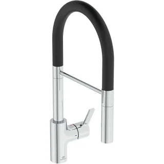 Ideal Standard Gusto Küchenarmatur Semi-Professional BD417AA chrom, Ausziehbrause
